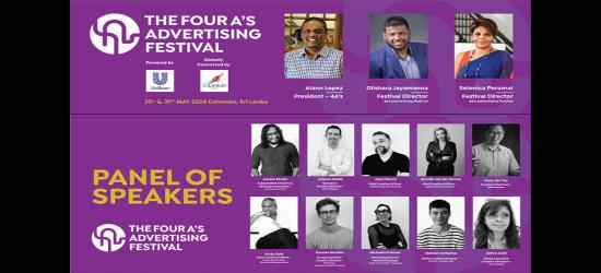 The Four A's Advertising Festival Set to Transform Sri Lanka's Creative Communications Industry