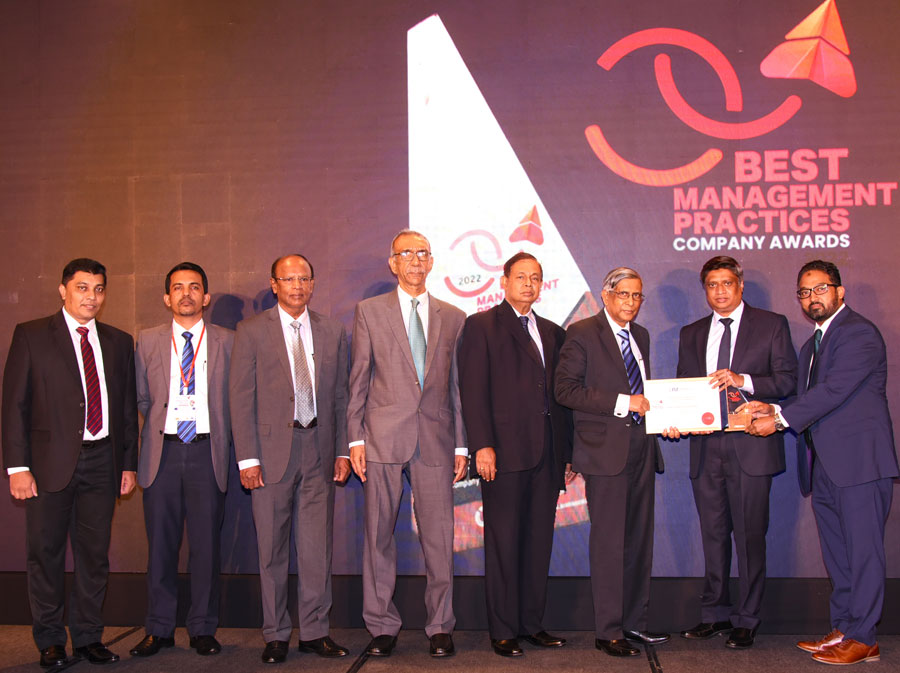 Amana Takaful Insurance Among Top 10 SL Companies with Best Management Practices