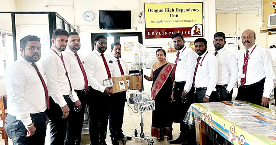 Ceylinco Life presents more medical equipment to company donated HDU at Jaffna Hospital