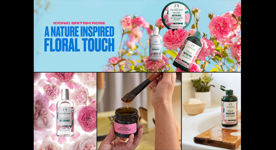The Body Shop s iconic British Rose Collection brings luxe to your home