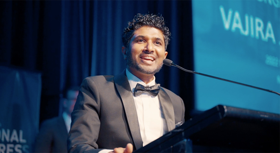 Sri Lankan Entrepreneur Vajira Jayasooriya is recognized in Australia as the Accountant of the Year National Award winner