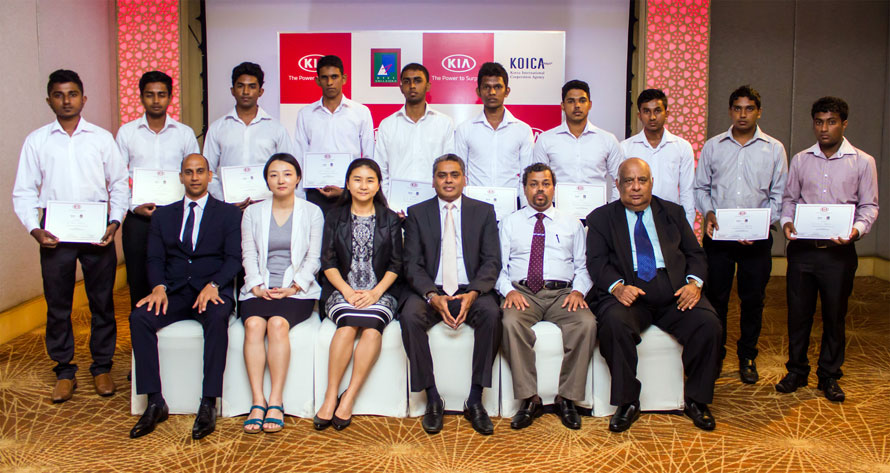 Kia Motors Lanka supports training at Technical Colleges