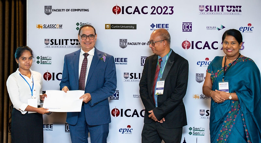 SLIIT ICAC Conference 2023 concludes successfully marking milestones for excellence in computing research