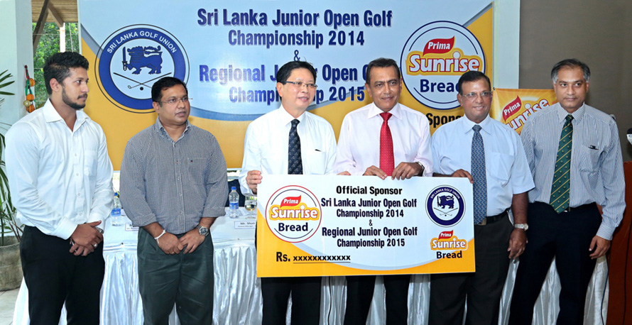 Prima Sunrise Bread to sponsor Sri Lanka Junior Open Golf Championship 2014