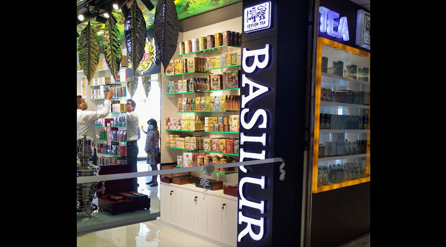 Basilur Tea opens an exclusive outlet at Bandaranaike International Airport