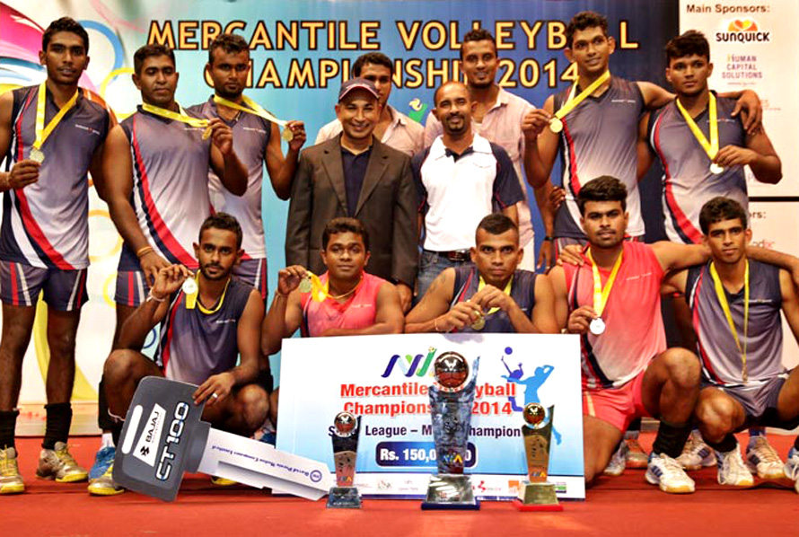 Brandix Group excels at 2014 Mercantile Volleyball team