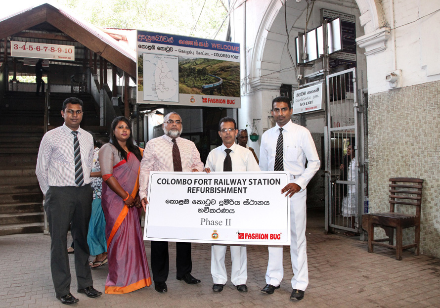 Fashion Bug Completes Phase 2 of Sri Lanka Railways CSR Project