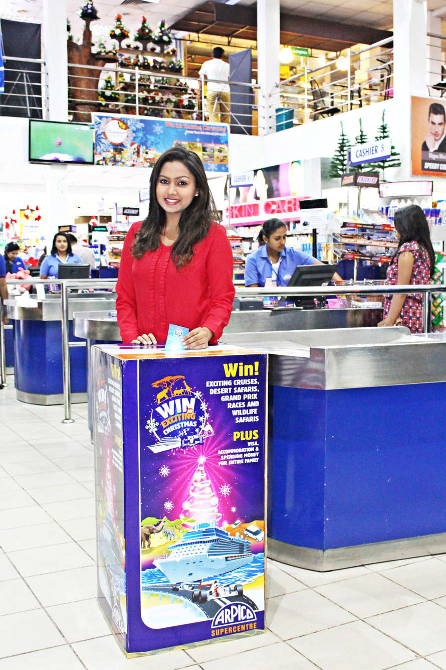 Arpico shoppers can win 200 overseas holidays this Christmas