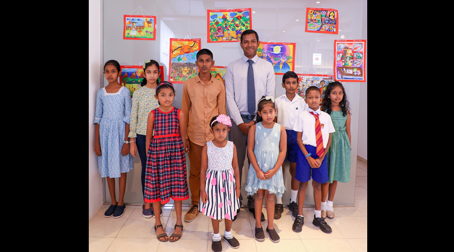 Eric Rajapakse Opticians encourages artistic talents of youngsters on World Children s Day