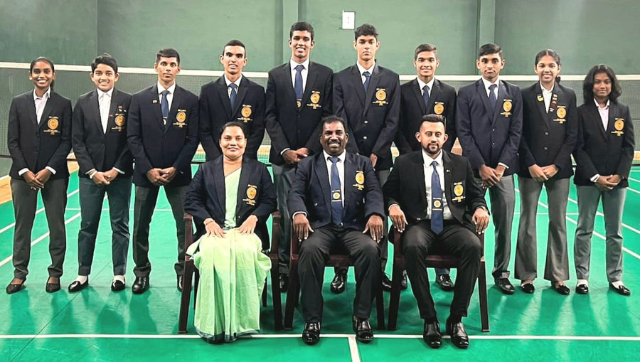 World Junior Championships Sri Lankan Shuttlers Leave for Spain