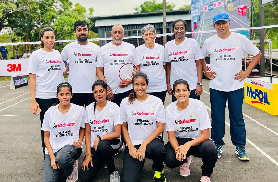 Sri Lanka Badminton introduces Air Badminton to Sri Lanka