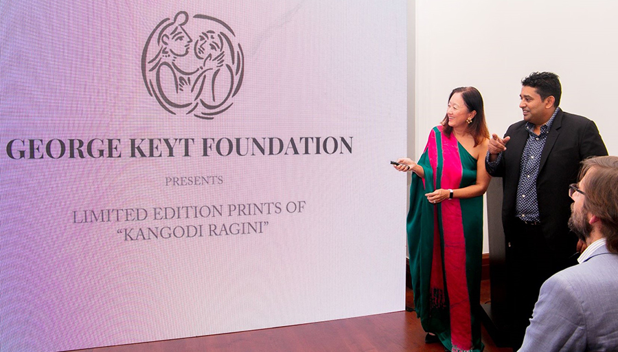 The George Keyt Foundation debuts limited edition prints of Kangodi Ragini honouring masterpiece