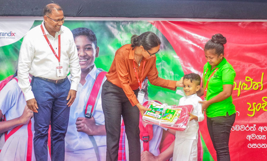 Brandix Manusathkara Thilina 2022 offers hope to over 16000 students with the gift of school essentials