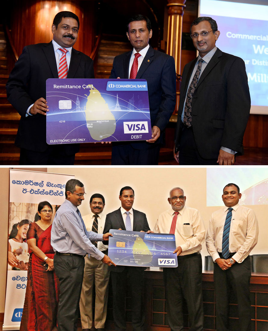 Commercial Bank launches Sri Lankas first Remittance Card