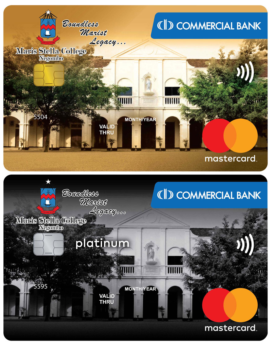 Commercial Bank launches unique fund raising Affinity Card for Maris Stella College