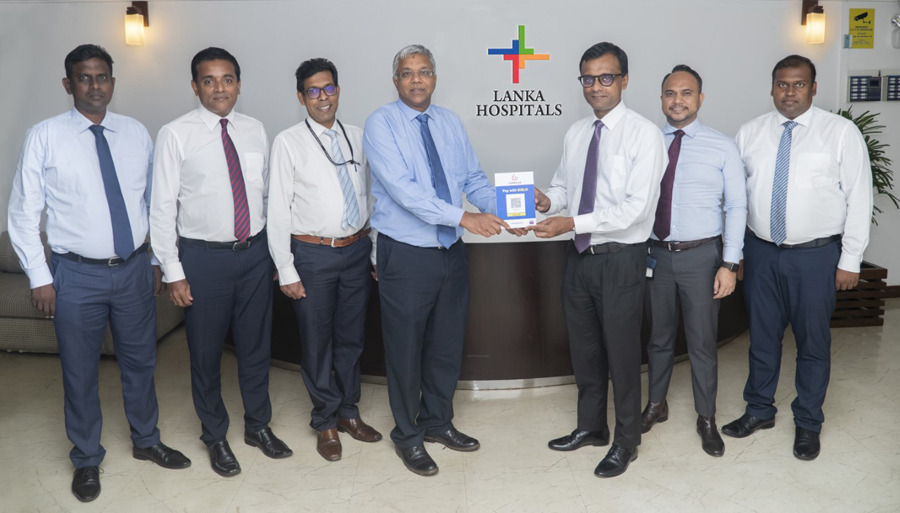 HNB SOLO partners with Lanka Hospitals for LANKAQR payment solutions