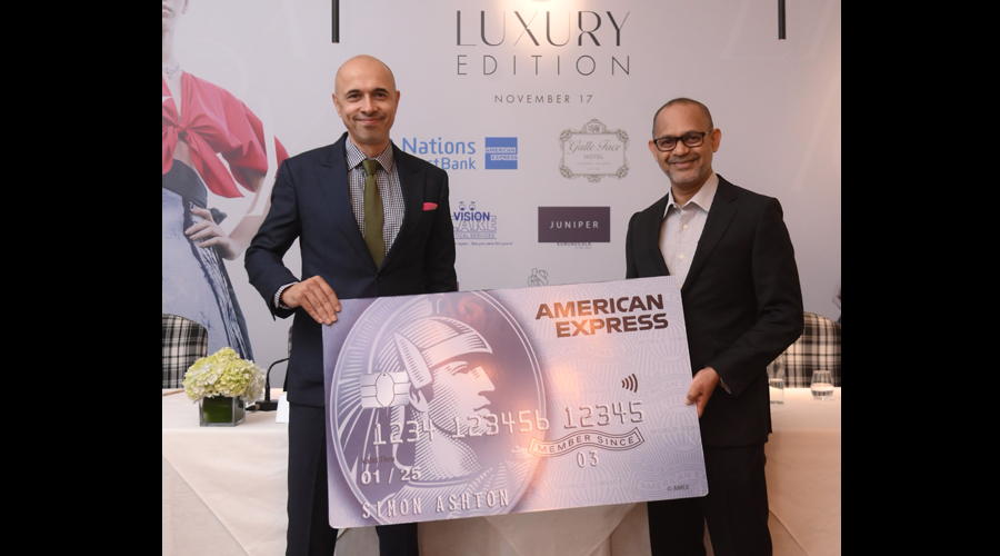 Nations Trust Bank American Express partners with CFW Luxury Edition