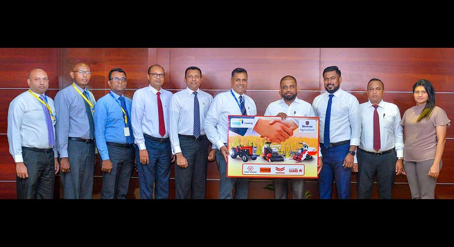 HNB and Browns Agriculture empower Sri Lanka s farmers with convenient access to farming equipment