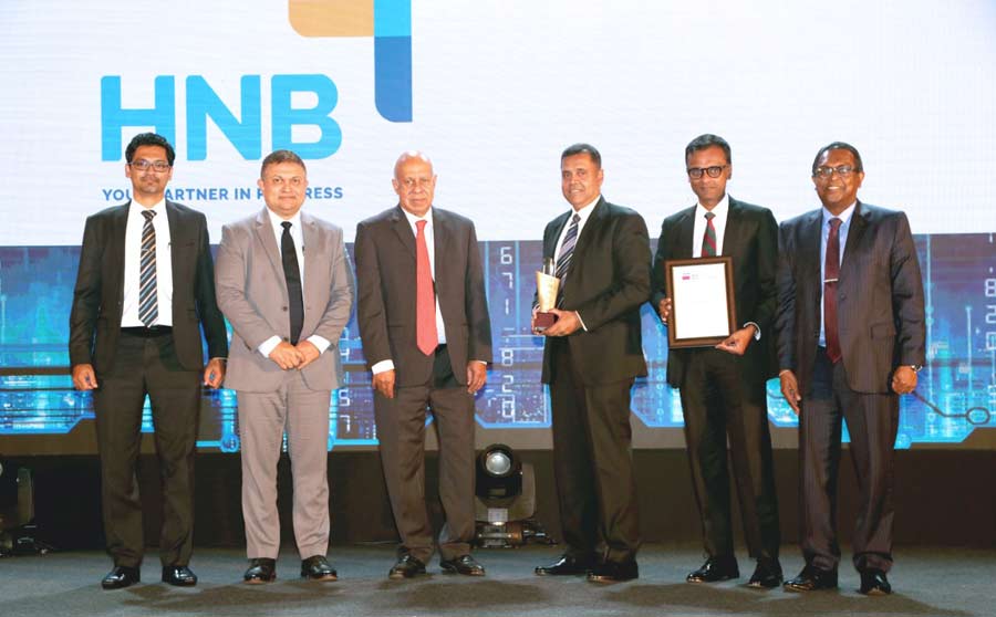 HNB consolidates position as people centric bank wins recognition at LankaPay Technnovation Awards