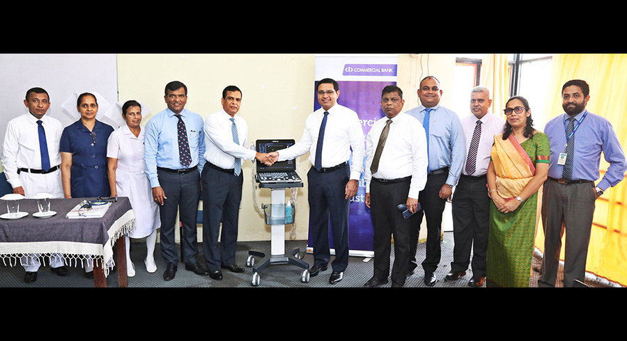 ComBank donates ultrasound scanner to National Hospital