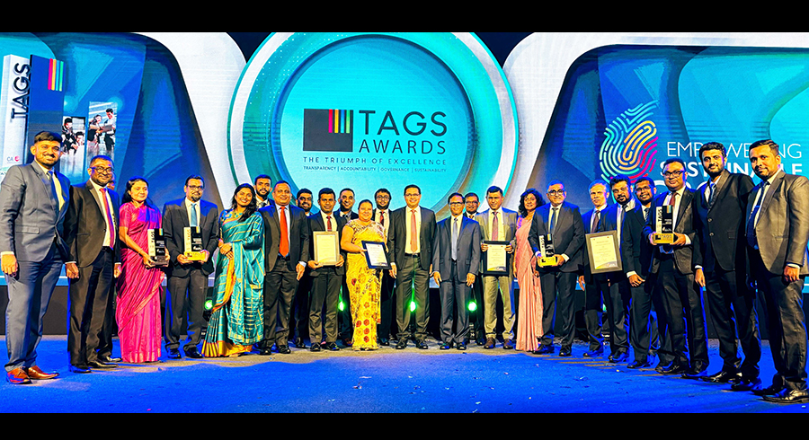 ComBank tops Gold tally with triple at CA Sri Lanka TAGS Awards 2023
