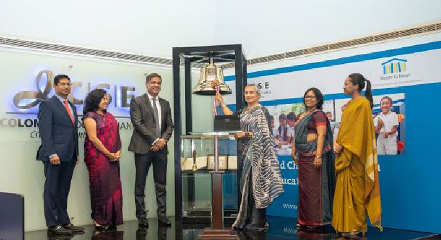 Room to Read Sri Lanka in collaboration with CSE rings the bell for International Day of Education 2023