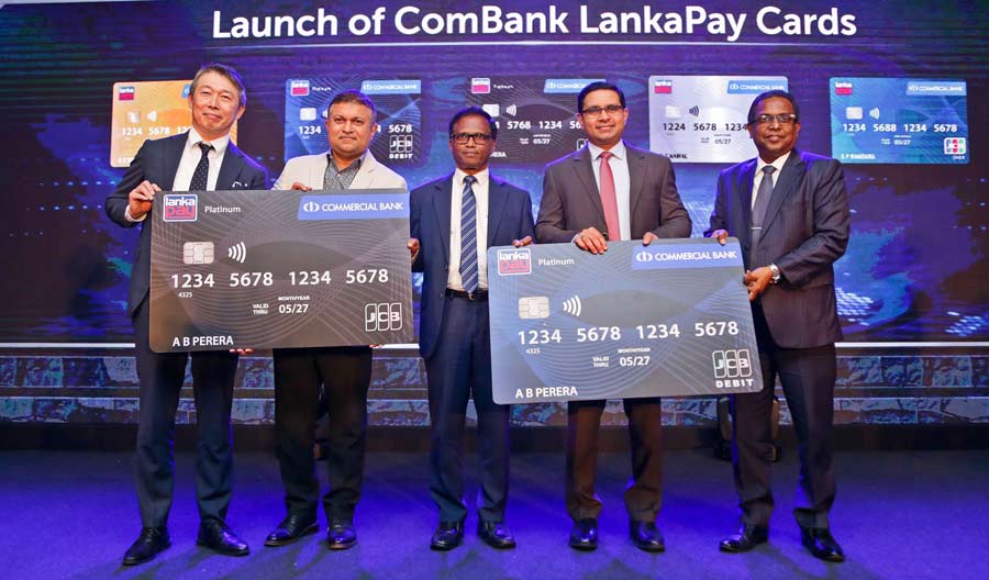 ComBank launches LankaPay cards in Sri Lanka