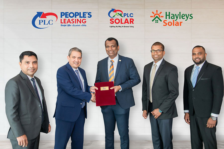 Breaking Barriers Peoples Leasing Finance PLC and Hayleys Solar Collaborate to Make Solar Power Accessible to All