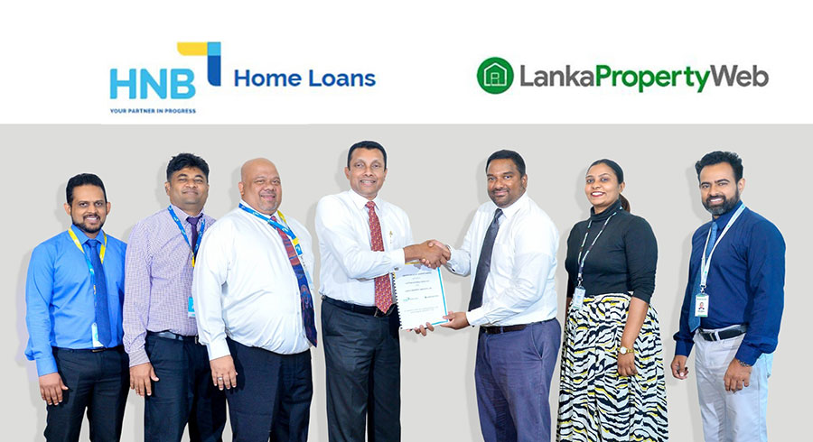 HNB and Lanka Property Web partnership redefines real estate financing