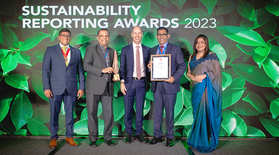HNB clinches joint victory at ACCA Sustainability Reporting Awards 2023