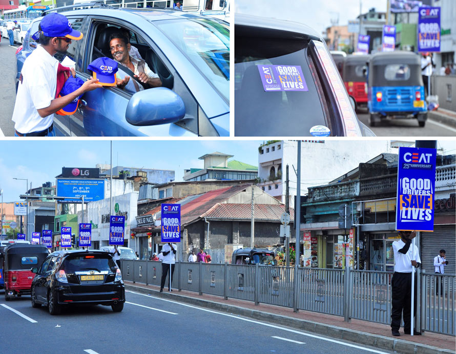 CEAT marks 25 years in Sri Lanka with Good Drivers Save Lives campaign