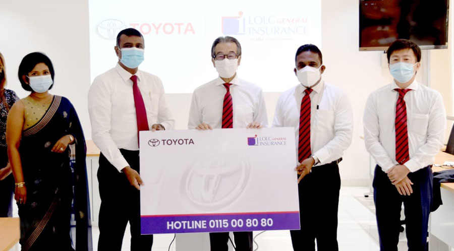 Toyota Lanka and LOLC General Insurance join hands to launch Toyota InsureX