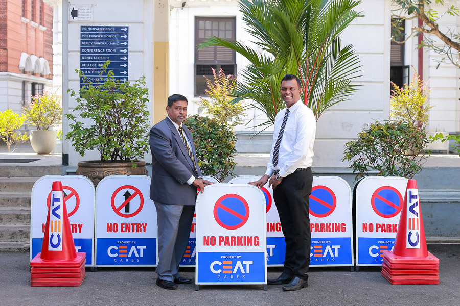 CEAT resumes Road Safety Programme presenting equipment to 25 schools