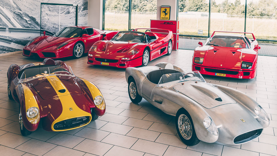 First Ferrari Testa Rossa Js received by customers around the globe