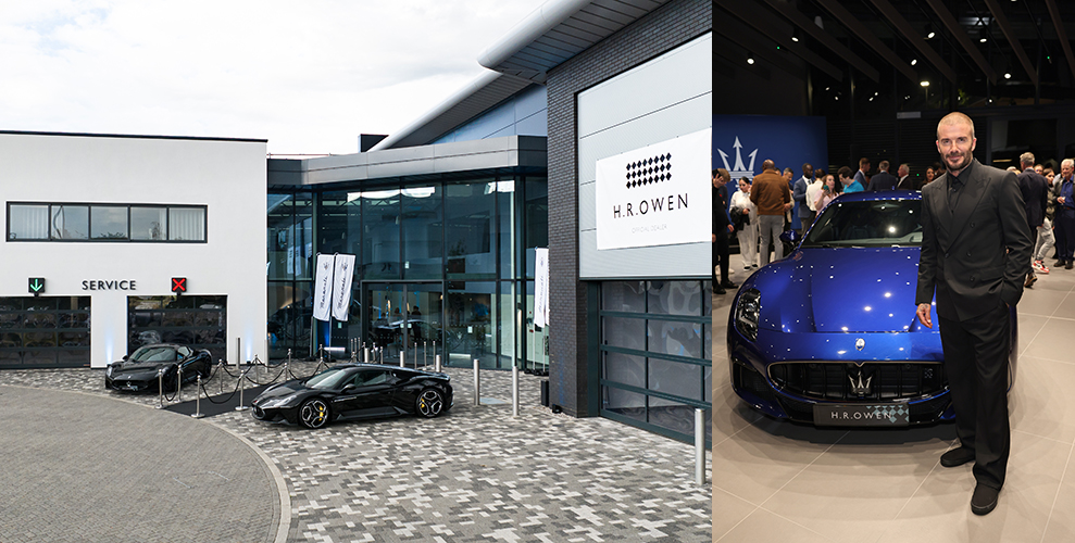 H.R. Owen opens new Maserati store at its flagship facility with presence of Maserati s Global Brand Ambassador David Beckham