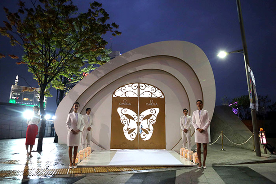 OMEGA Celebrates the De Ville Butterfly in Seoul with Nicole Kidman