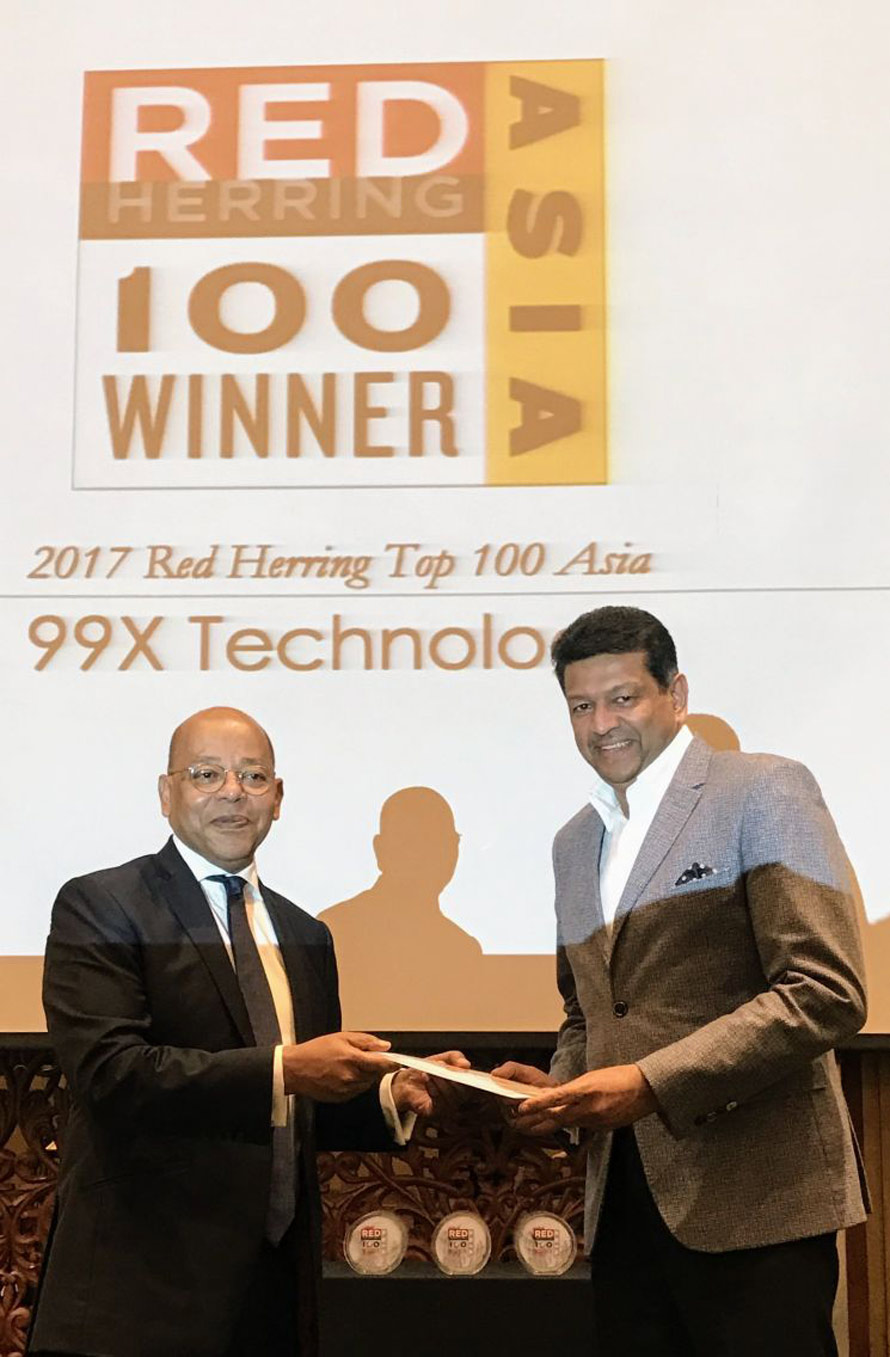 Red Herring names 99X Technology as one of Asia s most promising tech companies