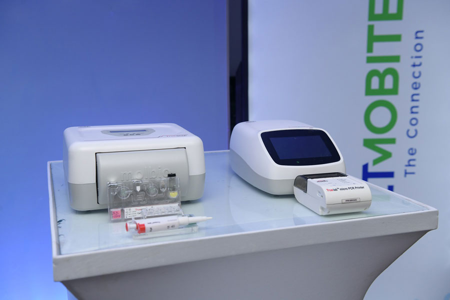 SLT MOBITEL donates fourth PCR machine