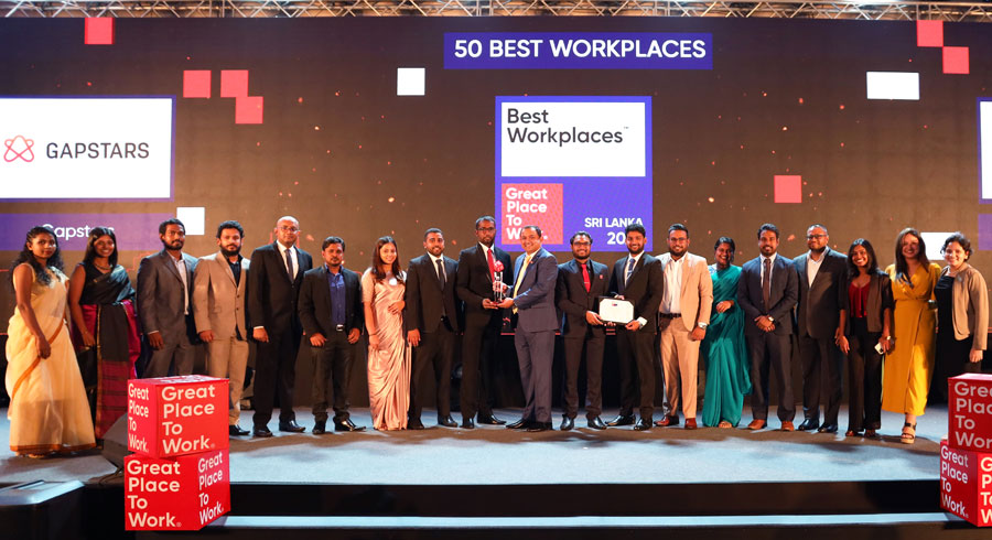 Gapstars recognised in Top 100 Workplaces in Asia by Great Place to Work