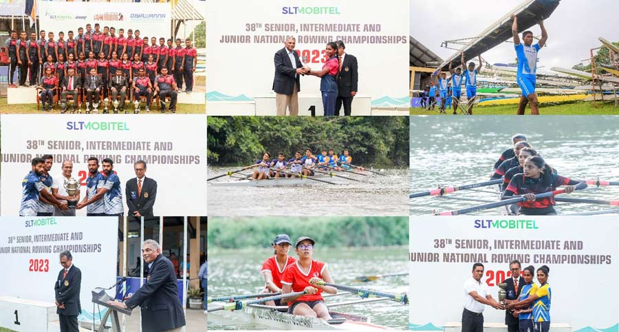 SLT MOBITEL Powered 38th National Rowing Championship concludes on a high note