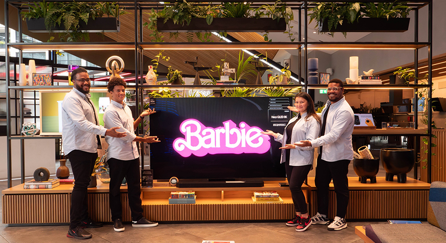 BARBIE SmartThings DreamHouse Samsung Announces Partnership With Warner Bros Pictures