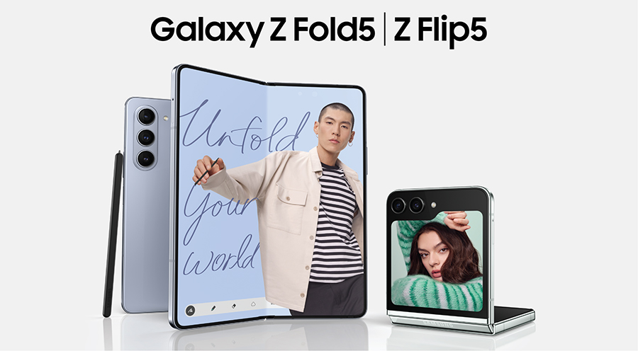Samsung Galaxy Z Fold 5 and Samsung Galaxy Z Flip 5