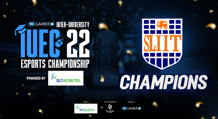SLIIT crowned champions of Gamer.LK s Inter University Esports Championship powered by SLT MOBITEL
