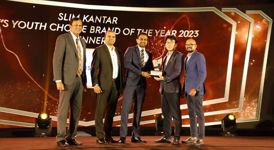 Samsung Sri Lanka Wins SLIM Kantar Peoples Youth Choice Brand of the Year