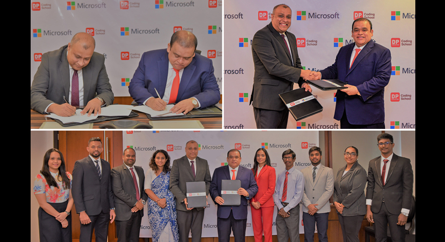 Microsoft and DP Education joins hands to empower the future generation of Sri Lanka with future ready tech skills