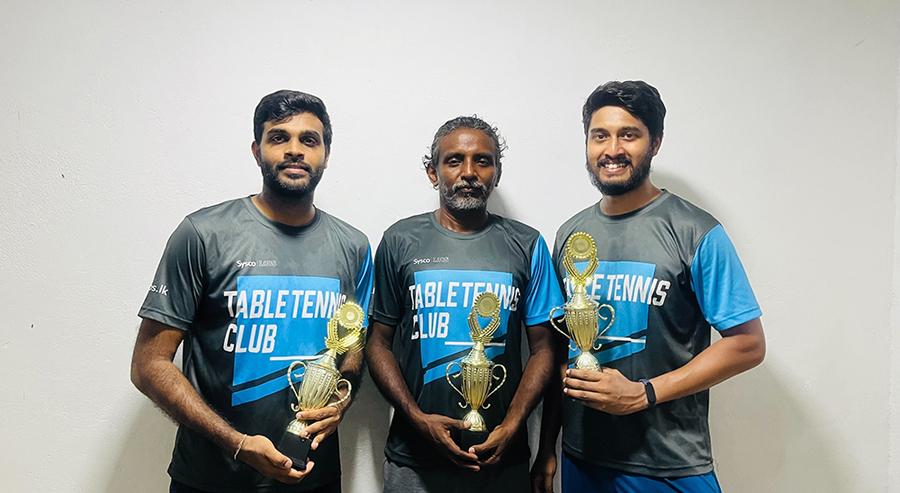 Sysco LABS Triumphs at 64th Inter Firm Table Tennis Knockout Championship 2023