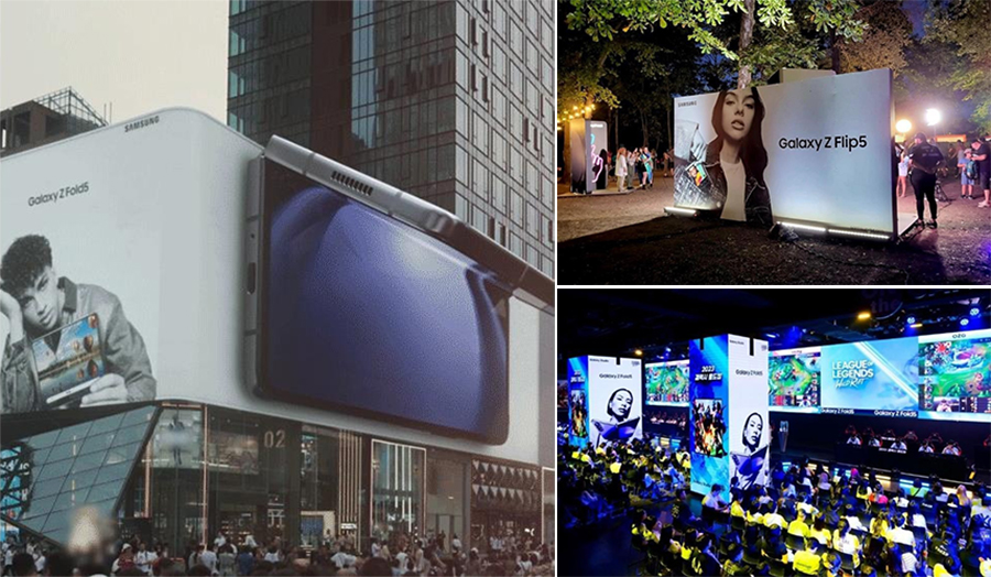 With New Samsung Foldable Campaigns Users Can Enjoy Both Virtual and Real World Experiences