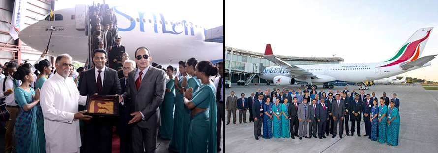 SriLankan Airlines takes Delivery of New A330-300 6
