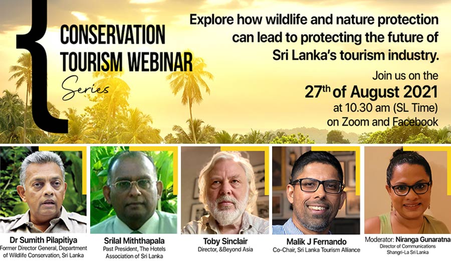 Conservation Tourism Webinar Series Protecting the Future of Tourism in Sri Lanka