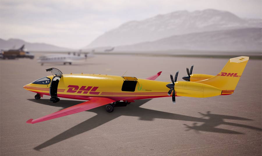 DHL Express electric cargo planes